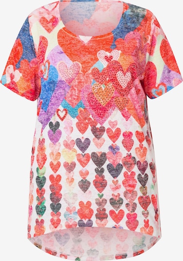 MIAMODA Shirt in mischfarben / rot, Produktansicht