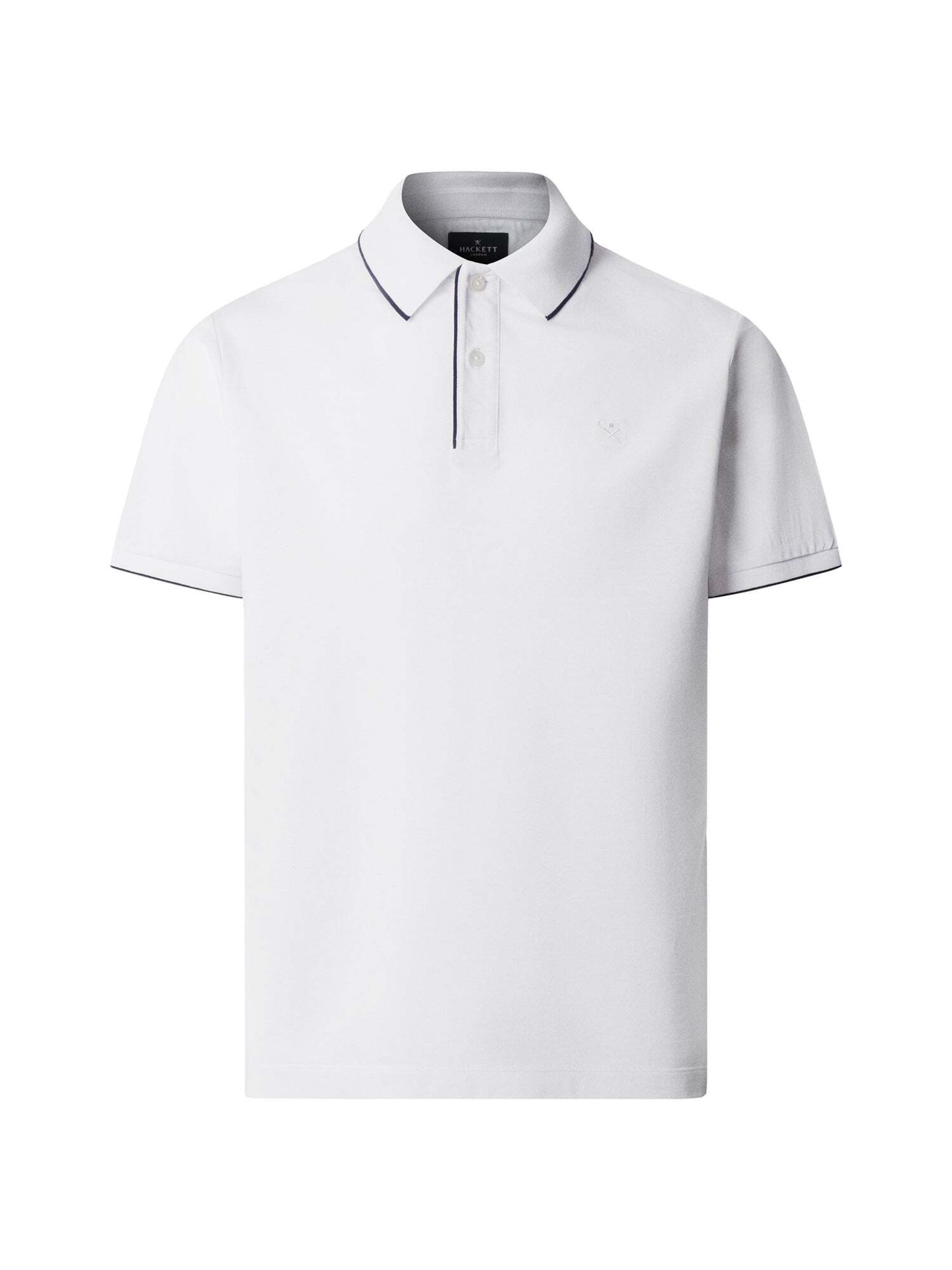 Hackett London Shirt in Wit: voorkant