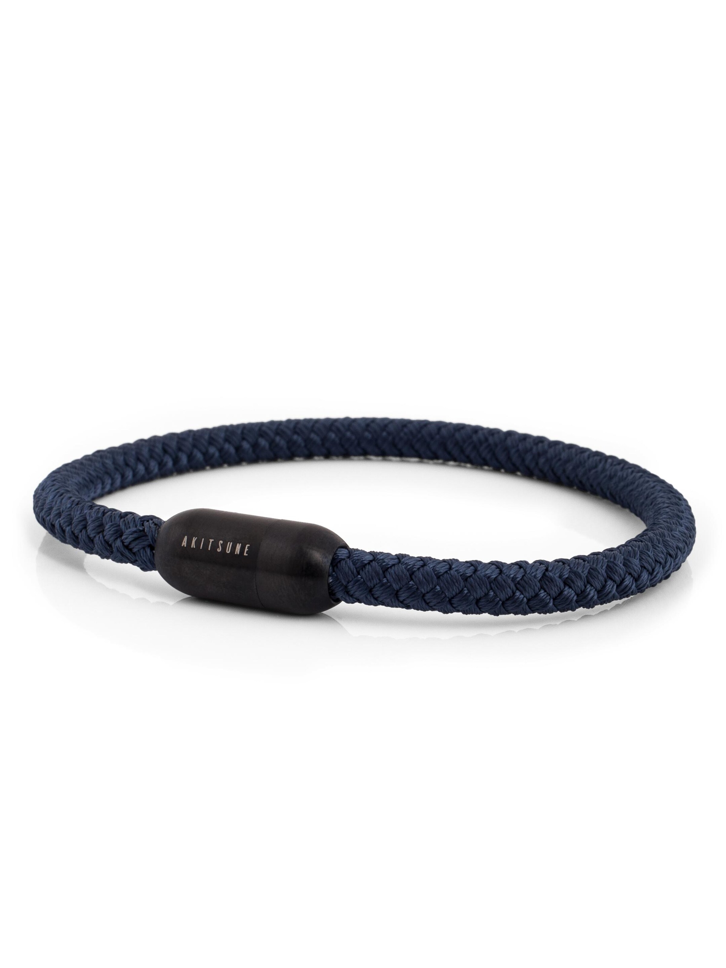 Akitsune Bracelet 'Silvus' in Blue: front