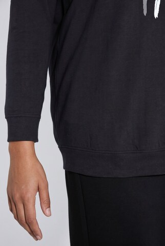 MIAMODA Sweatshirt in Schwarz