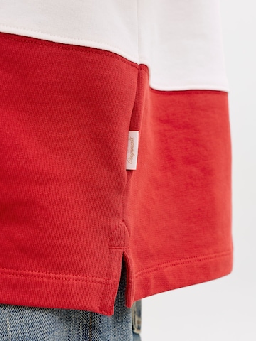 JACK & JONES - Sudadera en rojo