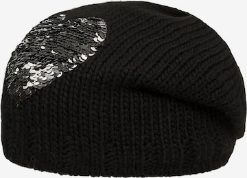DÖLL Beanie 'Bohomütze Strick' in Black: front