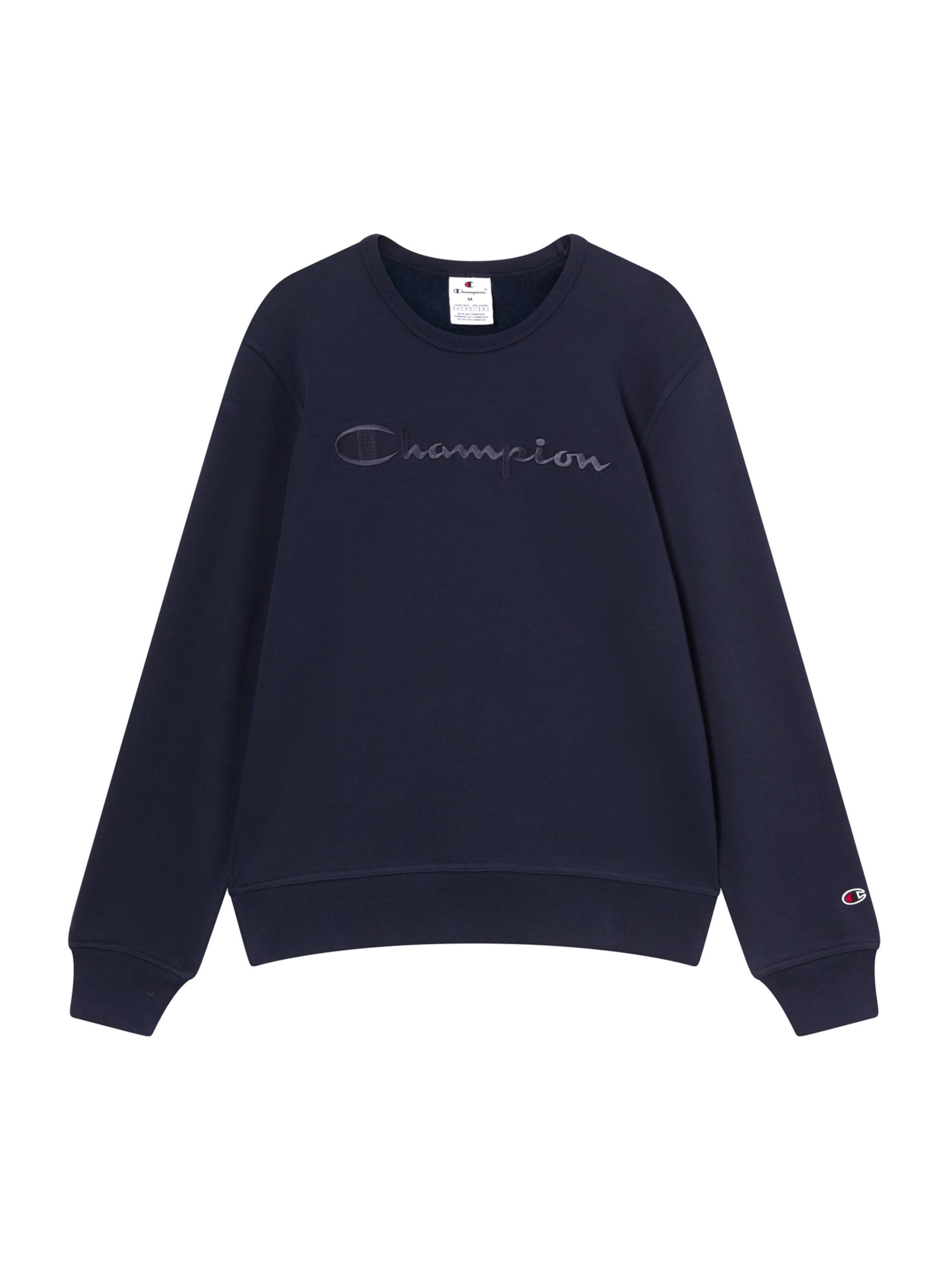 Champion Authentic Athletic Apparel Sweatshirt in Blue: front