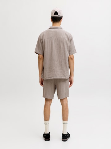 JACK & JONES Loose fit Trousers 'JPSTJAIDEN' in Beige