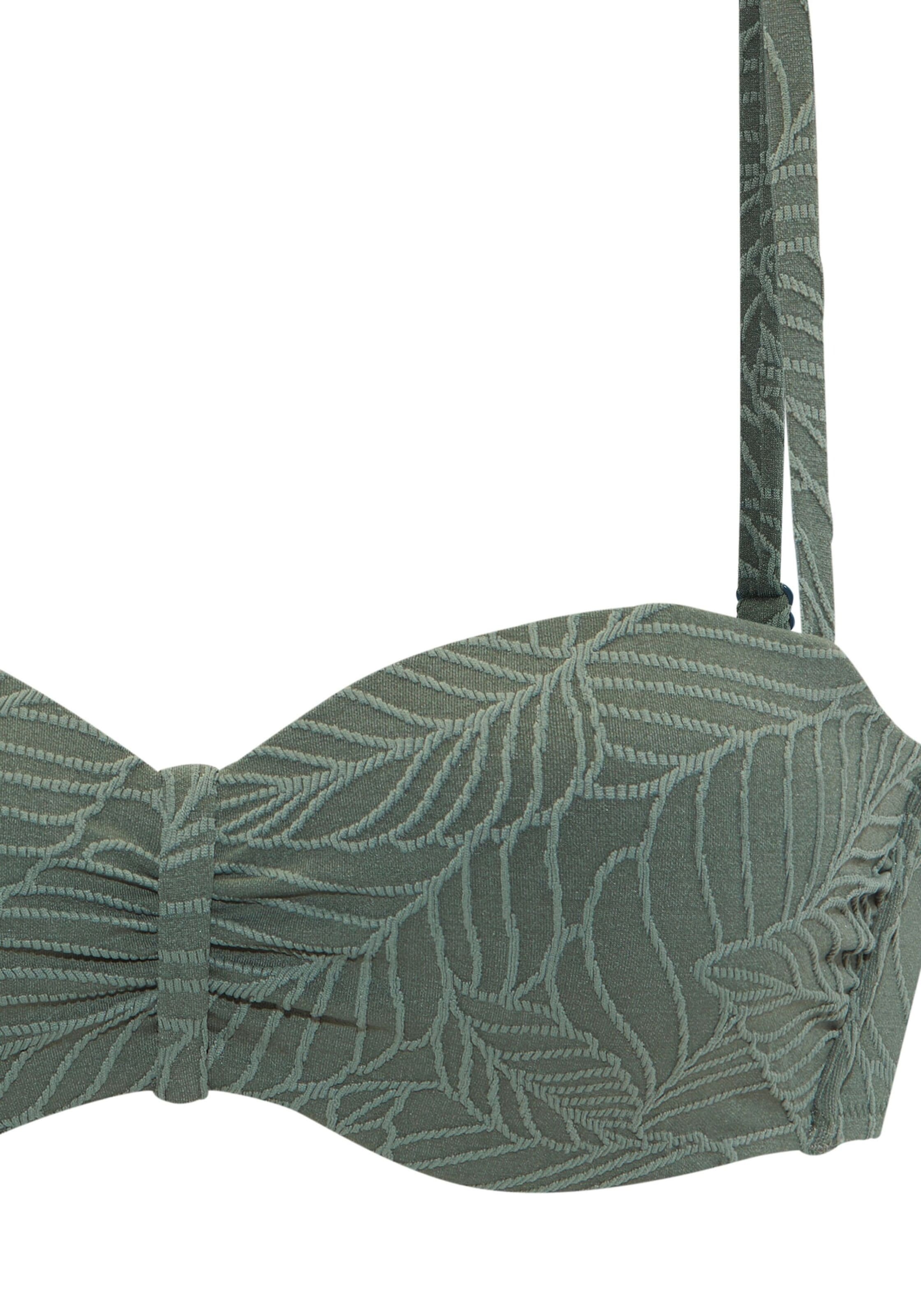 Bandeau Hauts de bikini LASCANA en vert