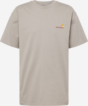 Carhartt WIP T-Shirt 'American' in Grau: predná strana