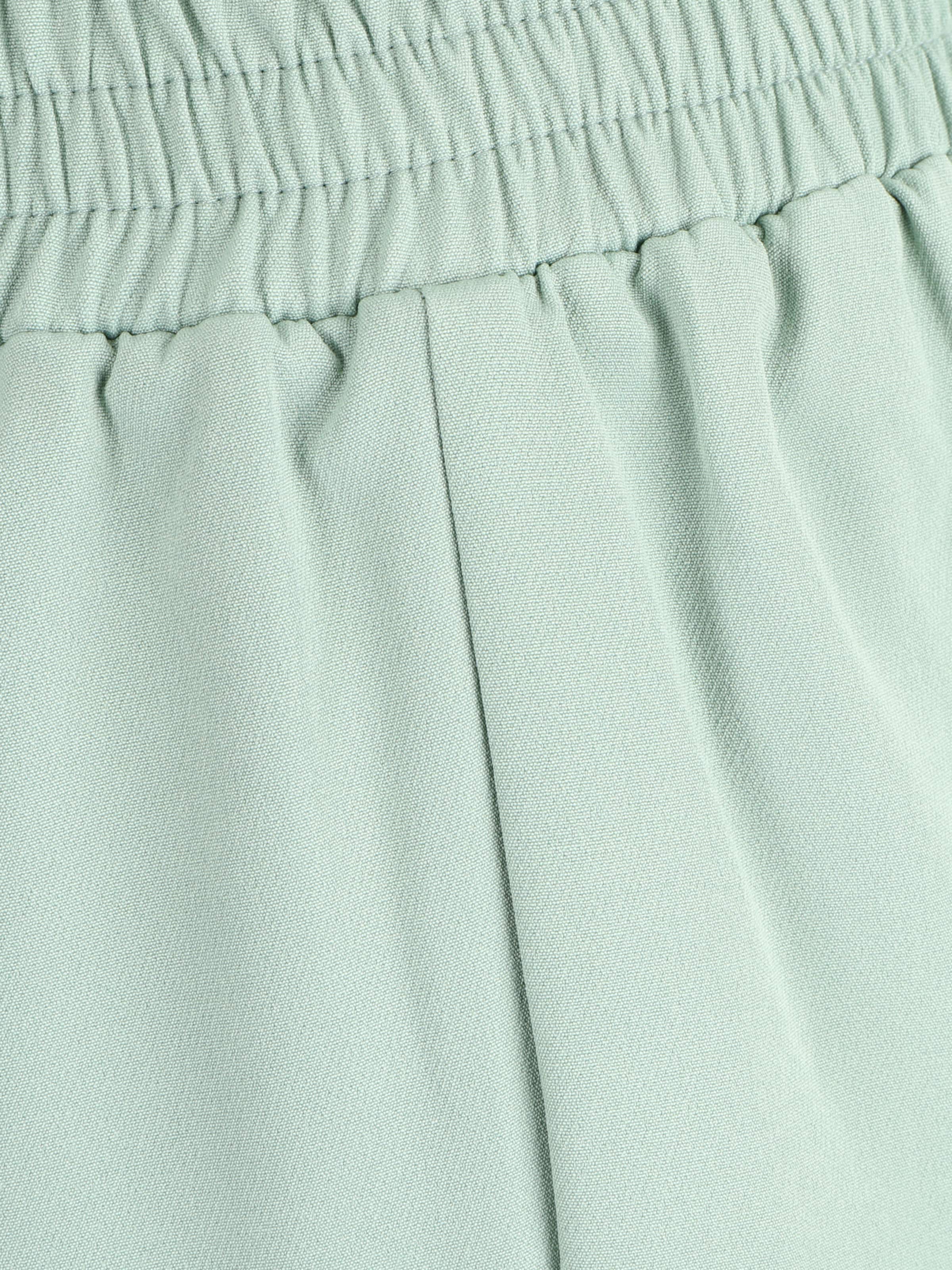 Wide leg Pantaloni con piega frontale di Dorothy Perkins Petite in verde
