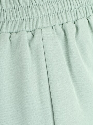 Dorothy Perkins Petite Wide leg Trousers with creases in Green