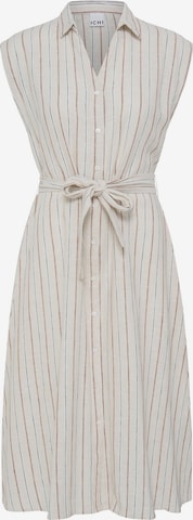 Robe-chemise 'IHLINNO' ICHI en marron : devant