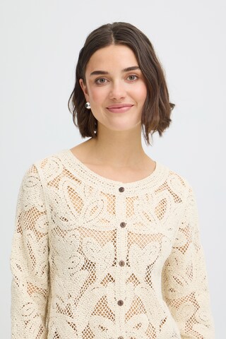 Fransa Bluse 'FRPRIM CAR 1' in Beige