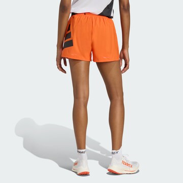 ADIDAS TERREX Regular Sports trousers 'Xperior' in Orange