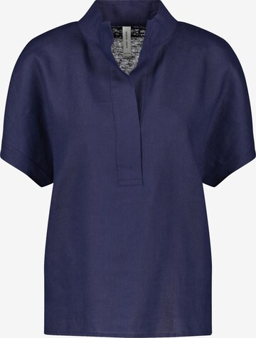 GERRY WEBER Blouse in Blauw: voorkant