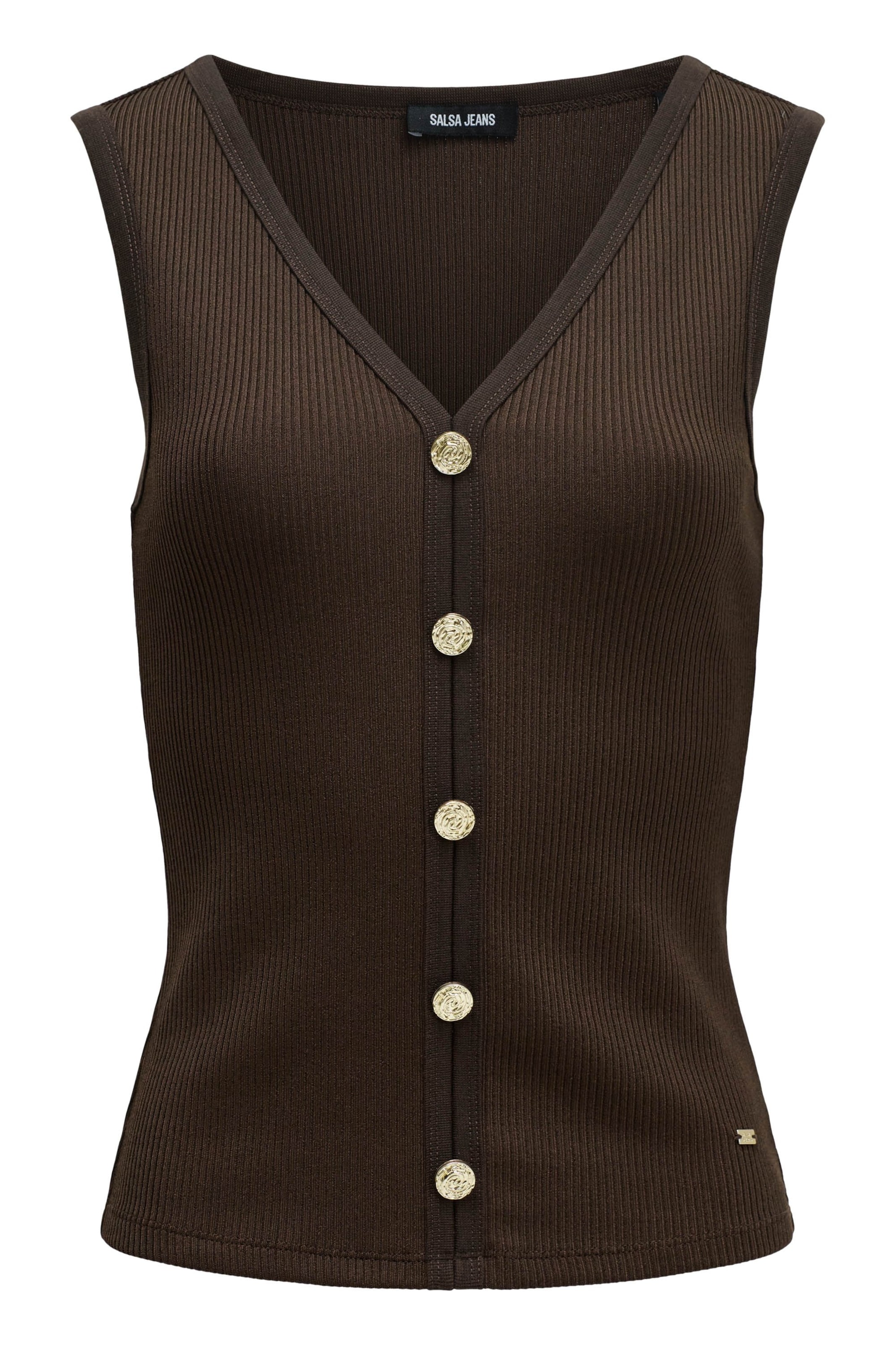 Salsa Jeans Tops in Braun: Vorderseite