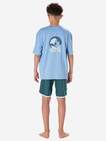 Pyjama ' Teens Nightwear ' SCHIESSER en bleu