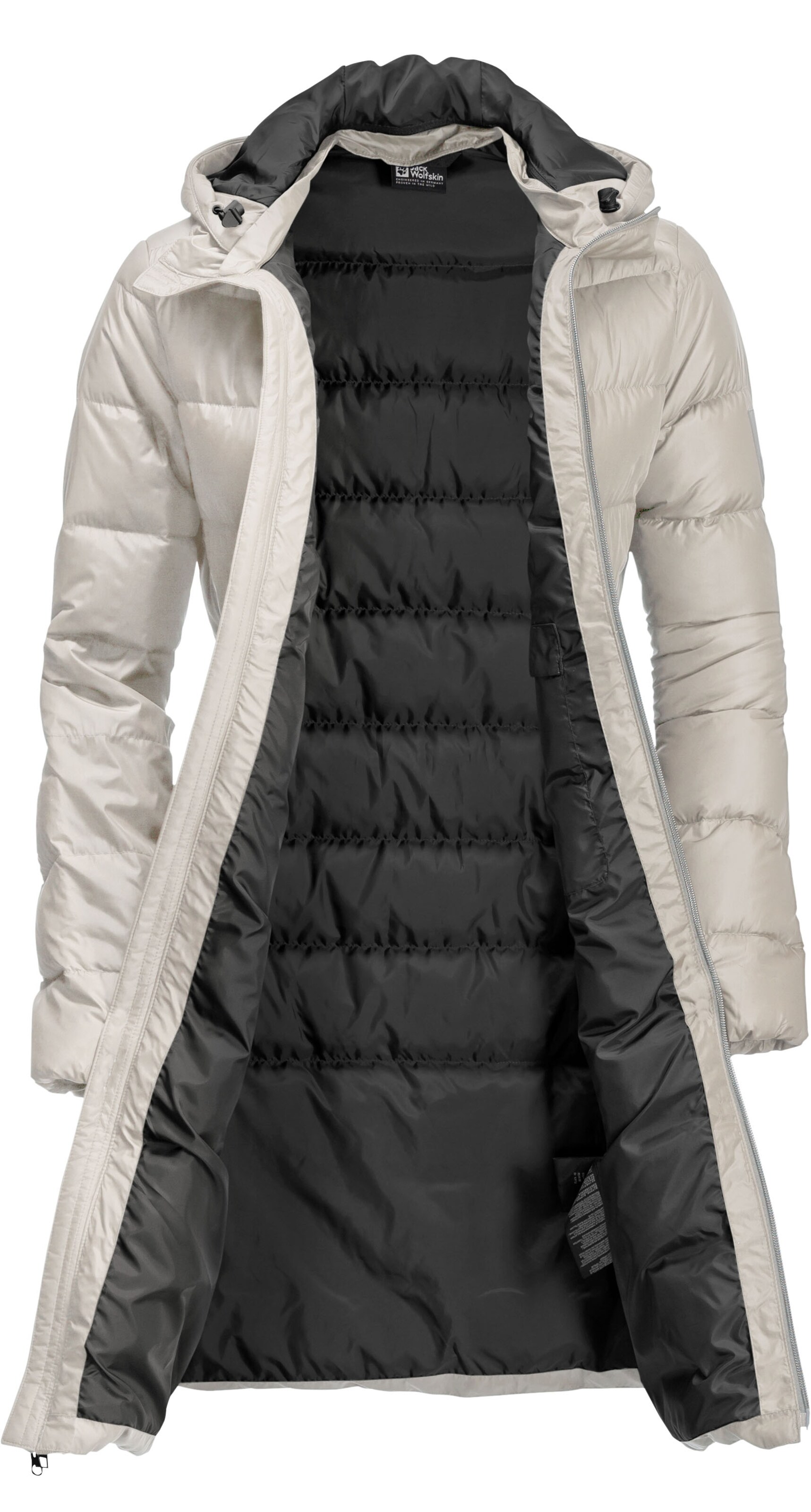 JACK WOLFSKIN Winter Coat in Grey