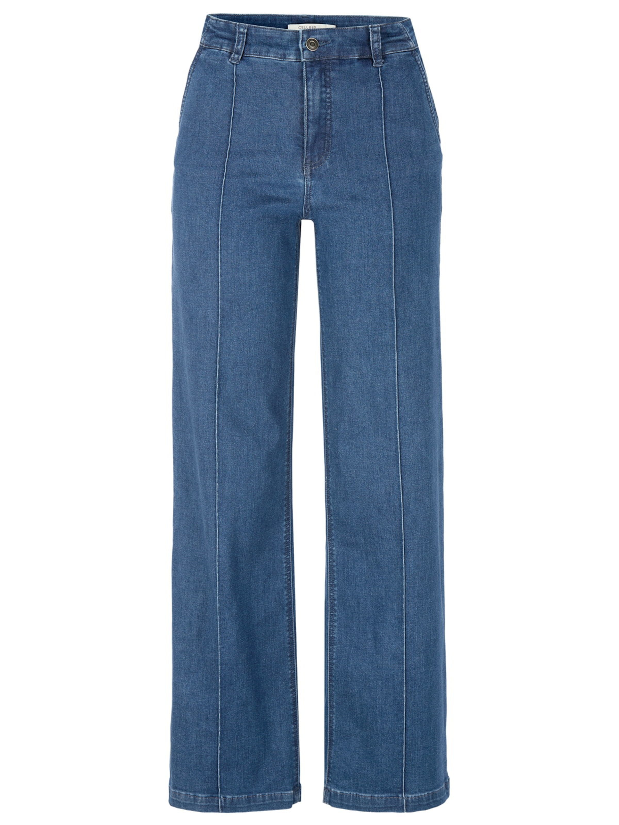 Cellbes of Sweden Wide Leg Jeans 'Breite' in Blau: Vorderseite