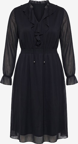 Studio Untold Dress in Black: front