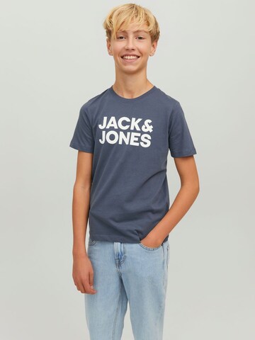 zils Jack & Jones Junior T-Krekls: no priekšpuses