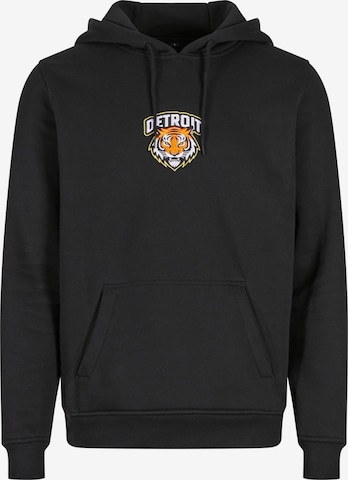 Mister Tee Sweatshirt 'Detroit Tiger' in Black: front