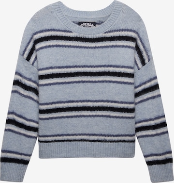 Pull-over Superdry & Co en bleu : devant