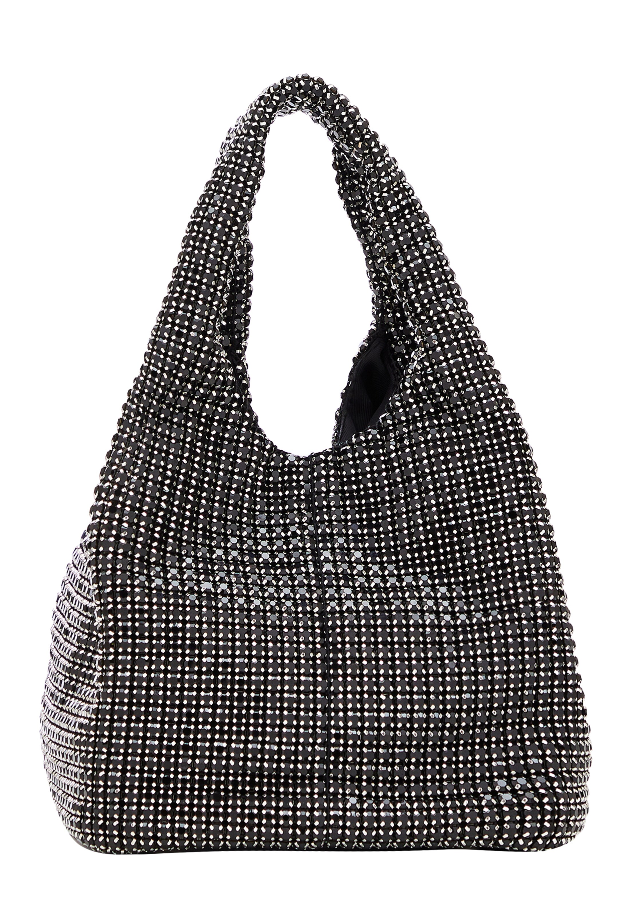 NAEMI Håndtaske i sort / sølv, Produktvisning