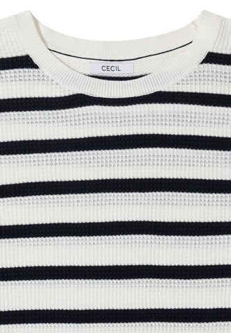 CECIL Pullover in Weiß