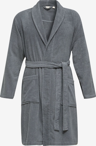 ESPRIT Short Bathrobe in Grey: front