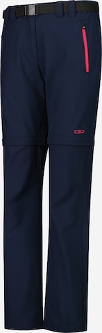 CMP Outdoor Pants in Blue: front