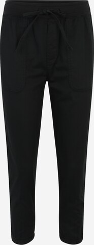 Gap Petite Zúžený Kalhoty – černá: přední strana