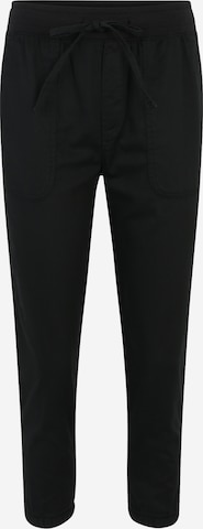 Gap Petite Tapered Pants in Black: front