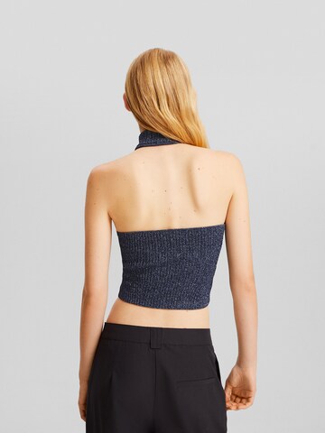 Bershka Knitted top in Blue