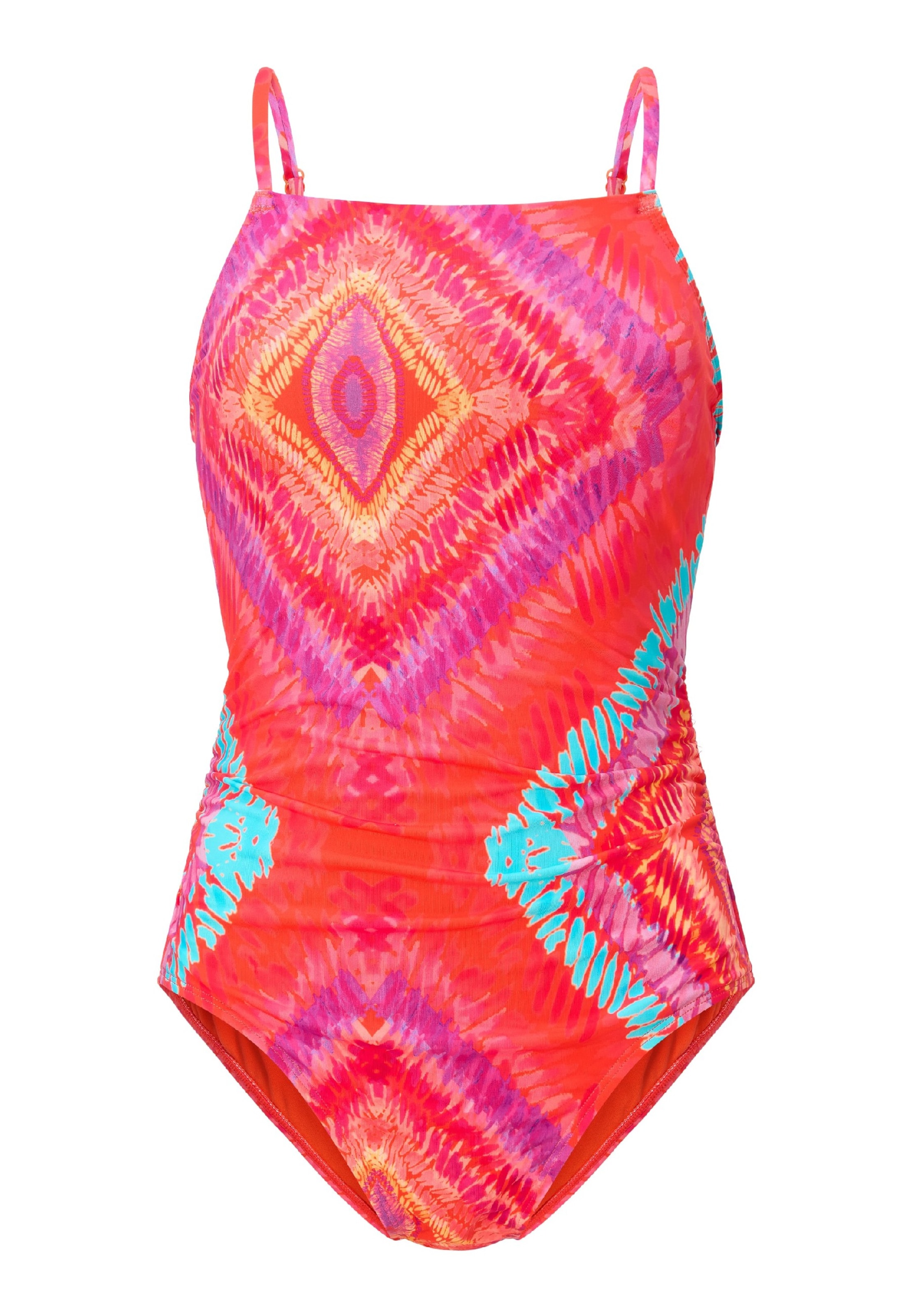 LingaDore Bandeau Badeanzug in Mischfarben: Vorderseite