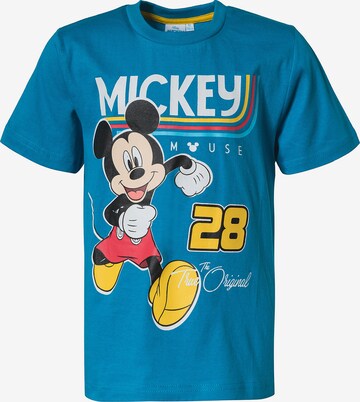 Disney Mickey Mouse & friends Schlafanzug 'Mickey Mouse & friends' in Blau