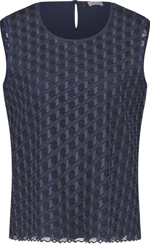 GERRY WEBER Bluse in Dunkelblau GERRY WEBER Bluse in Dunkelblau