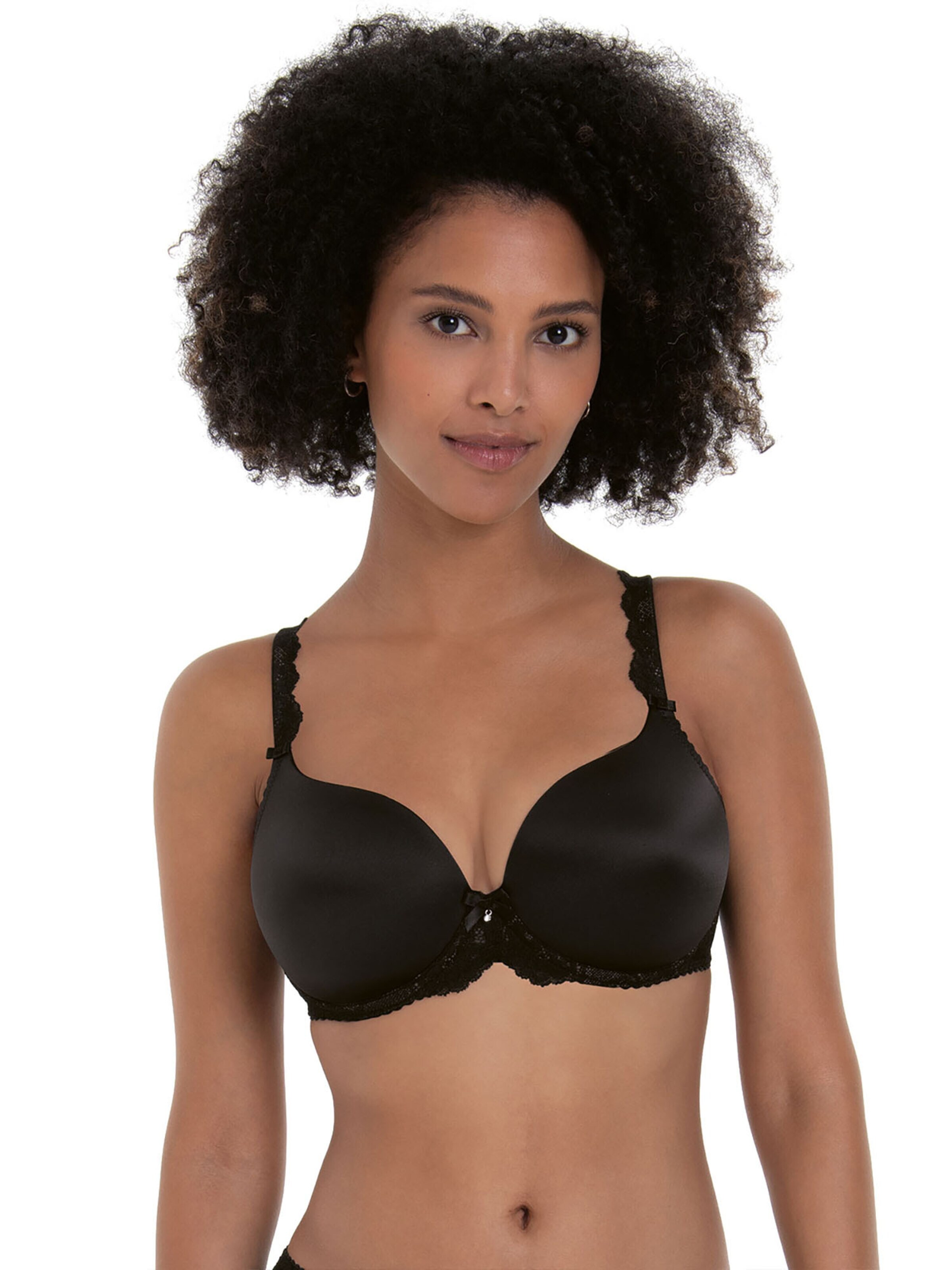ANITA Classic Bra 'Bobette' in Black: front