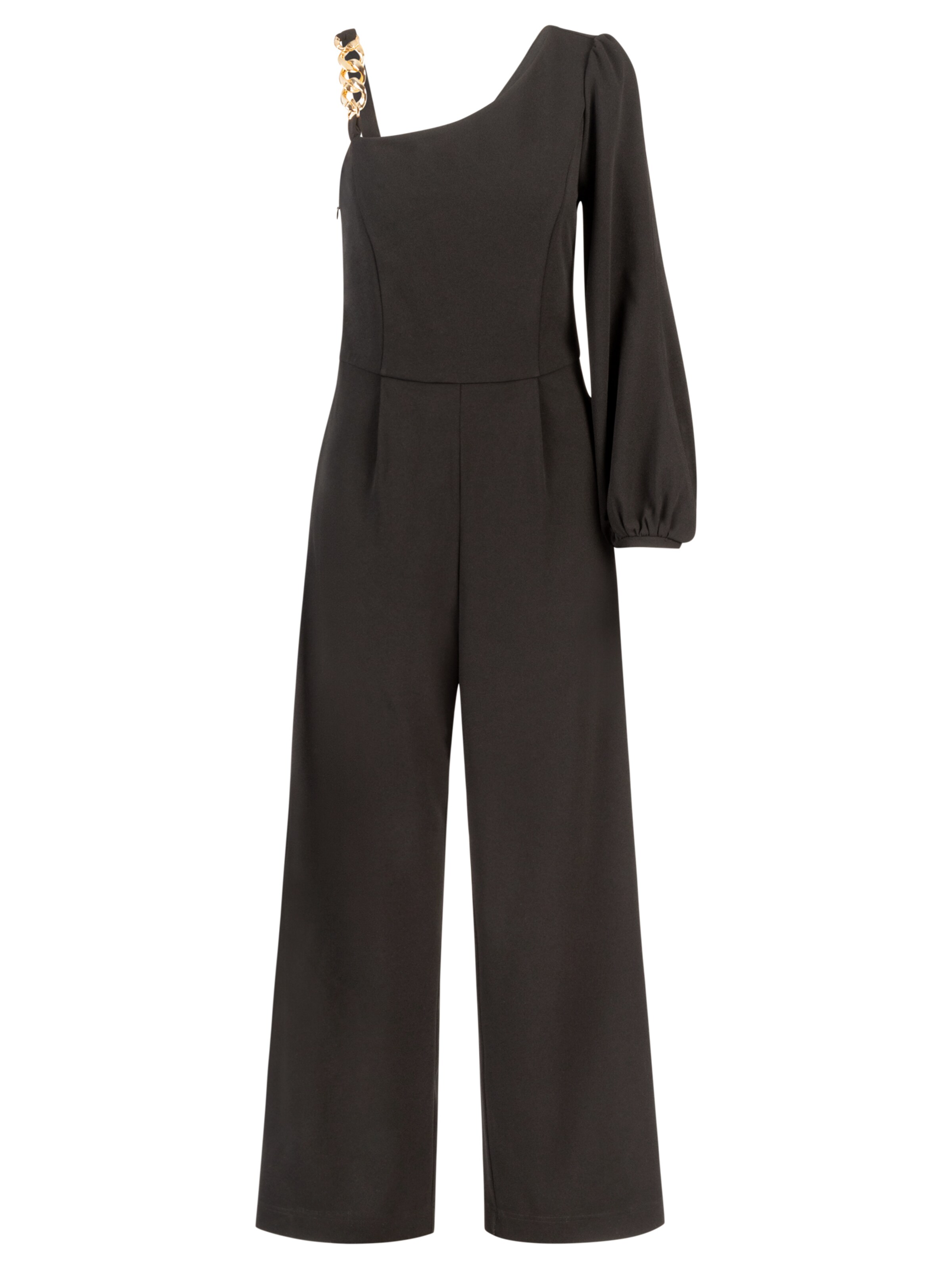 APART Jumpsuit in Schwarz: Vorderseite