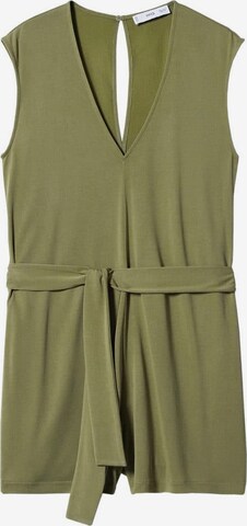 MANGO Jumpsuit 'Cati' in Green: front