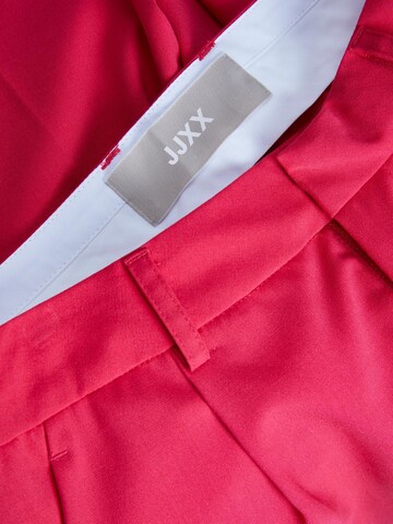 JJXX Regular Bandplooibroek 'Chloe' in Rood