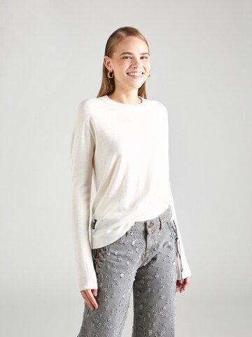 Pull-over G-Star RAW en beige : devant