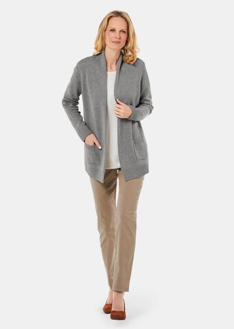 Goldner Gebreid vest in Grijs