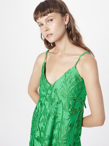 TOPSHOP Zomerjurk in Groen