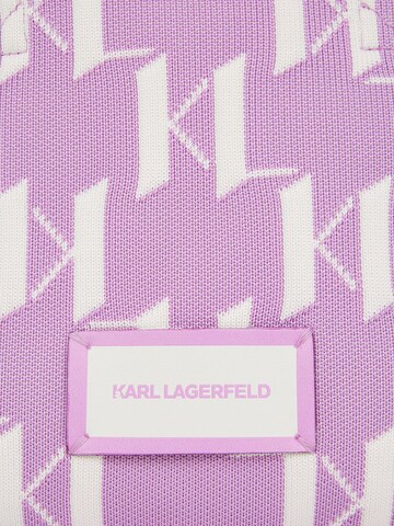 Karl Lagerfeld Handtasche in Lila