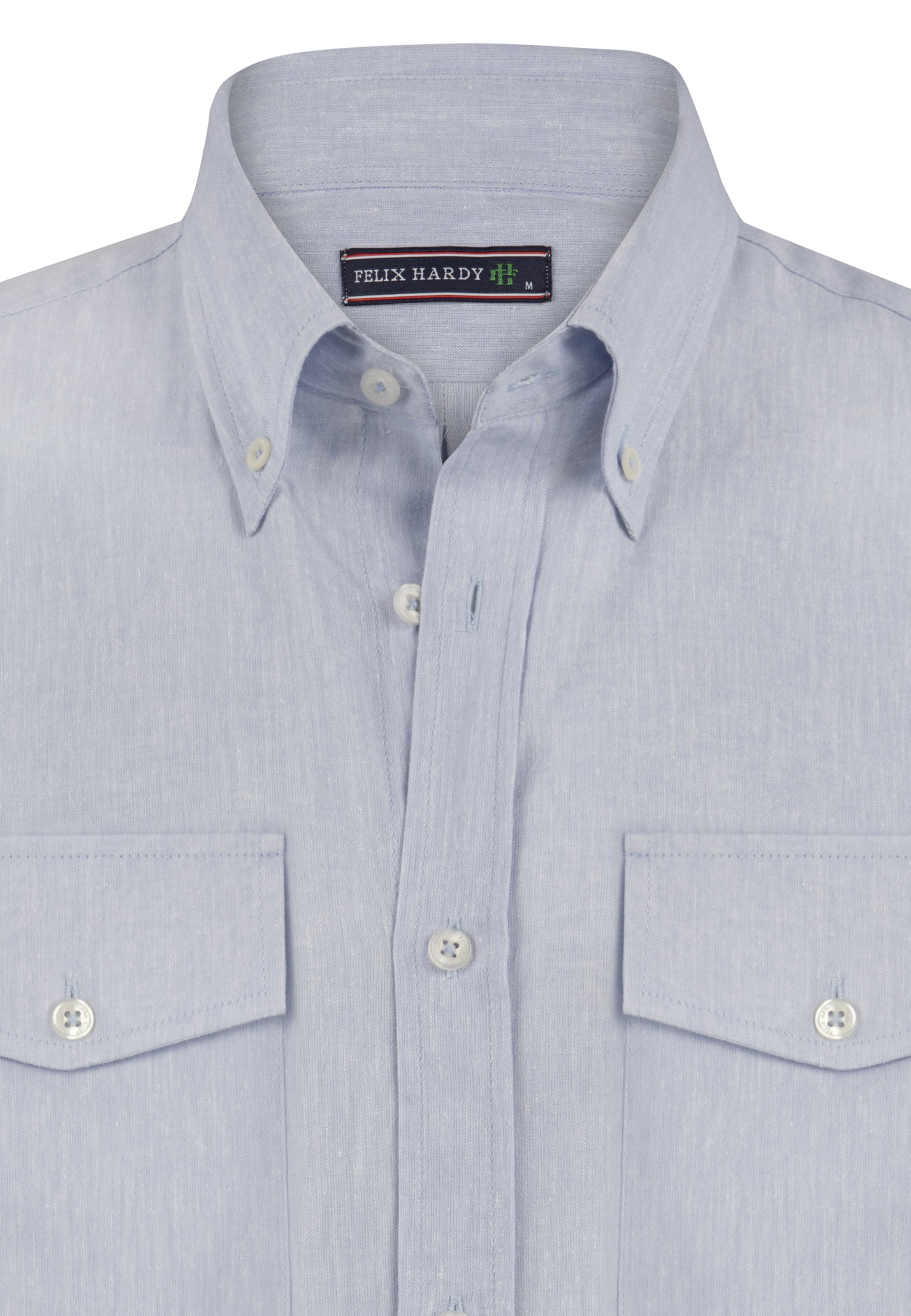 Felix Hardy Regular Fit Hemd in Blau