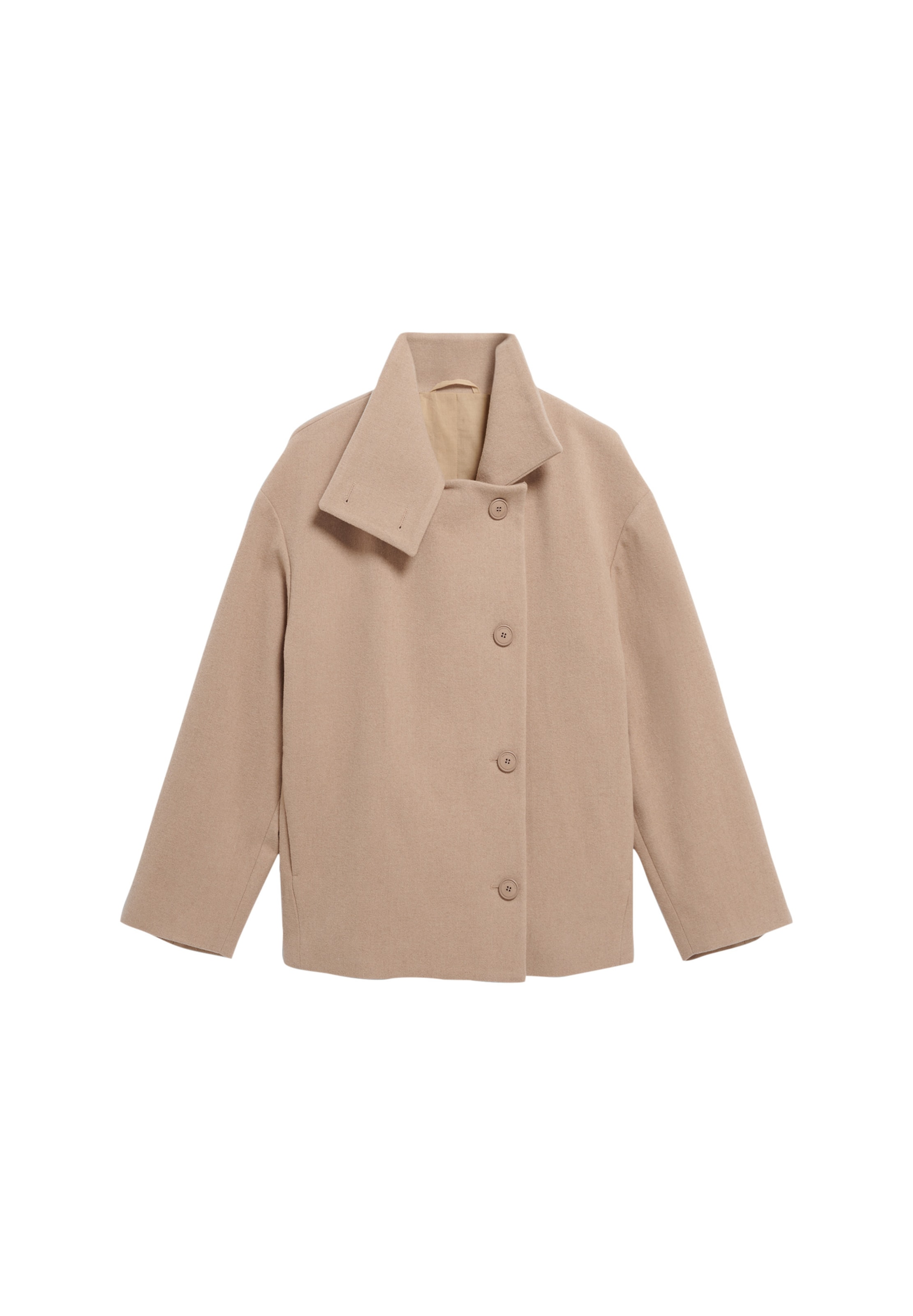 ARMEDANGELS Tussenmantel in Bruin: voorkant