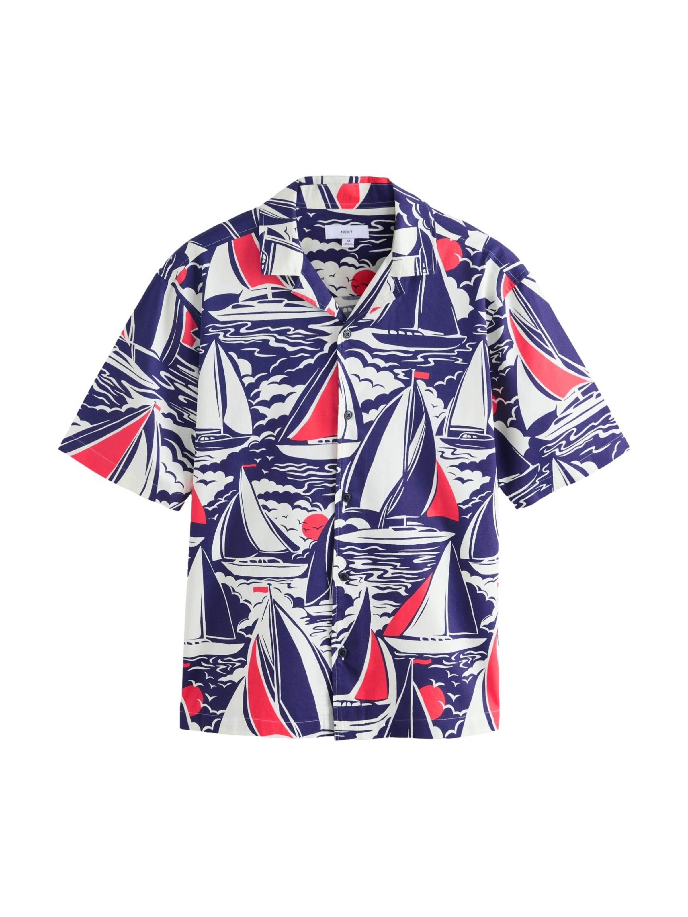 Next Regular Fit Hemd in Blau: Vorderseite