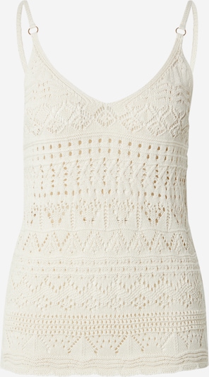 Megzta palaidinė be rankovių 'ONLAVINA' iš ONLY, spalva – kremo, Prekių apžvalga