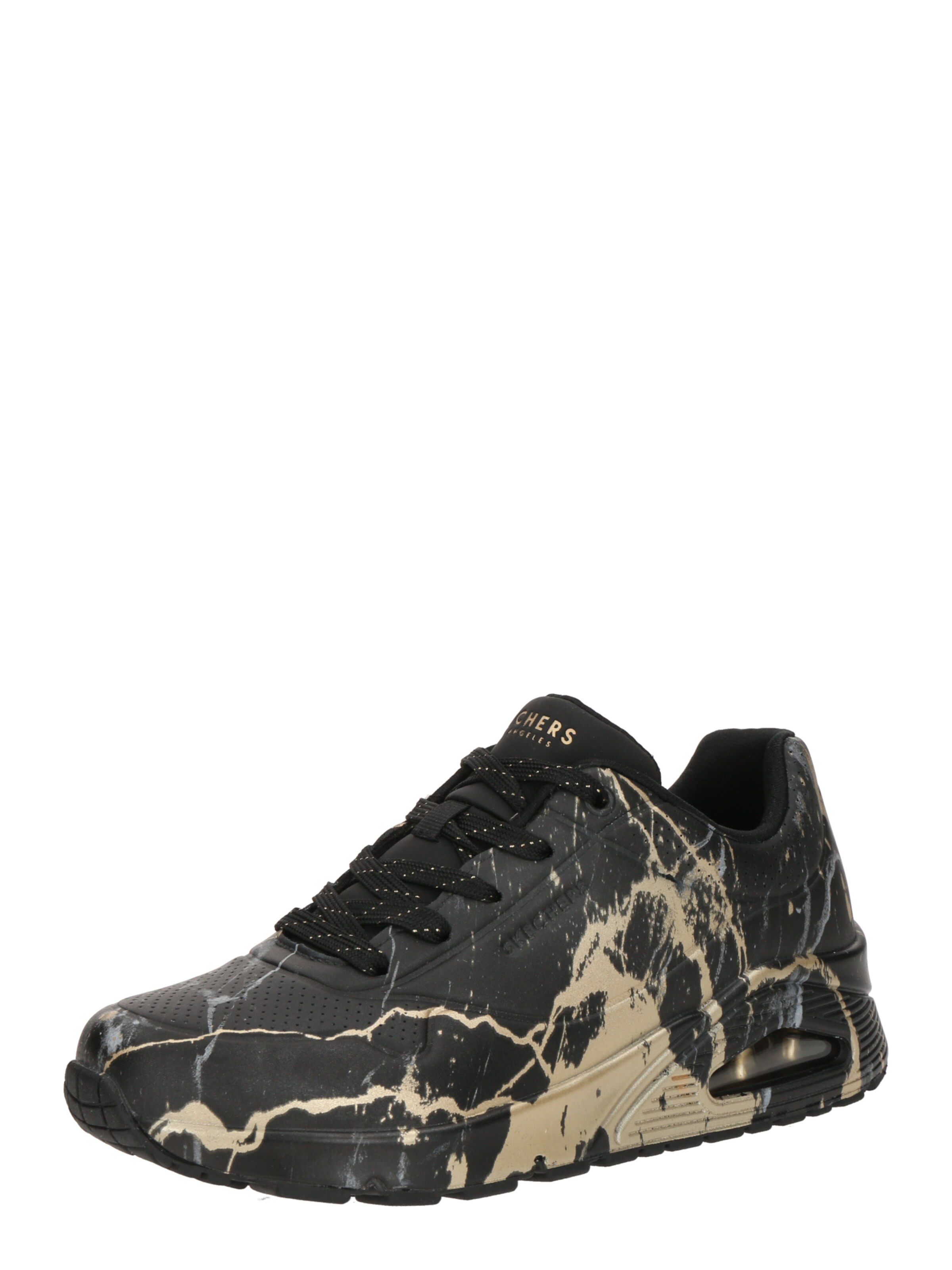 Sneaker bassa 'Uno – Marble Marvel' di SKECHERS in nero: frontale