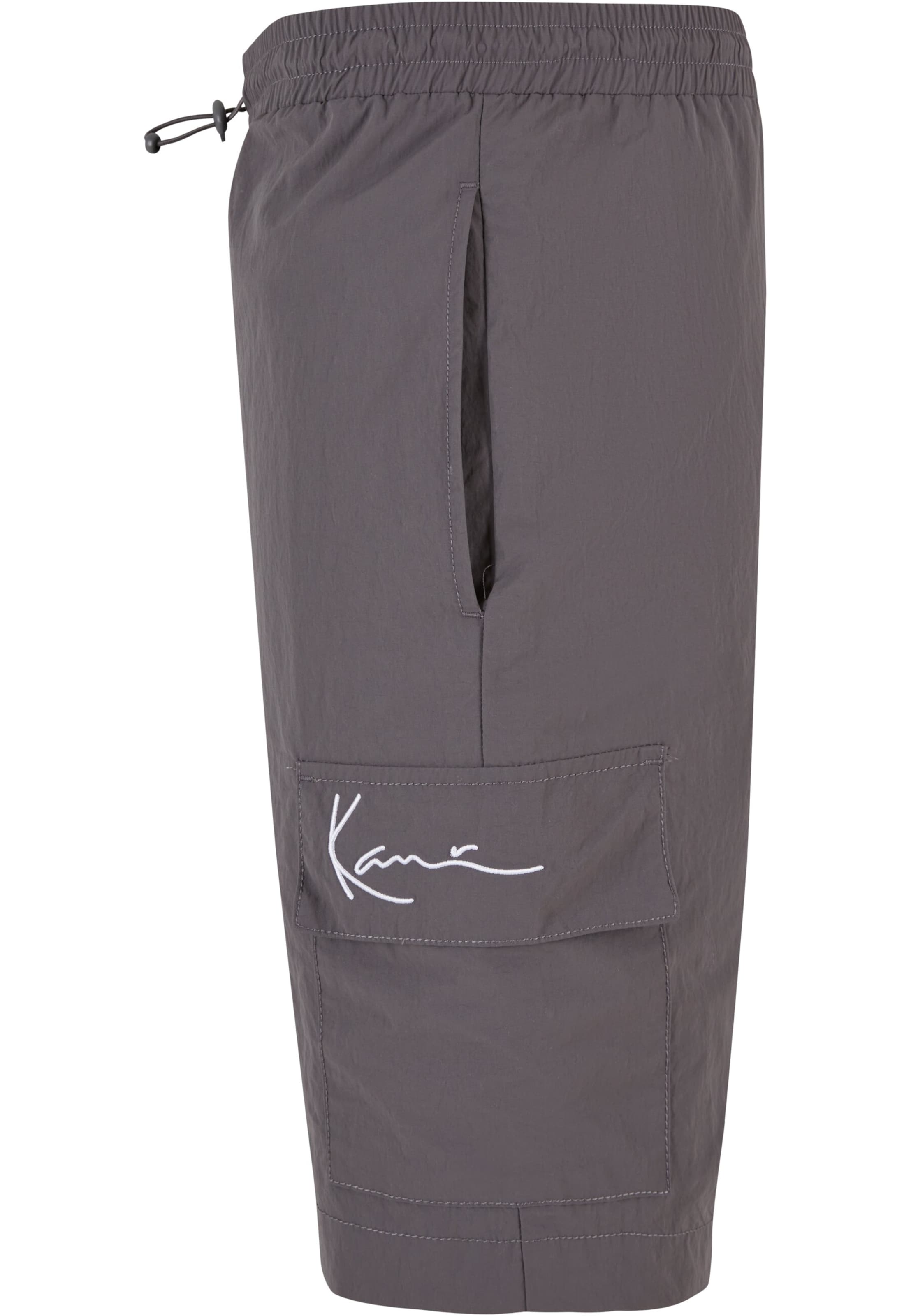 Karl Kaniregular Cargo hlače 'Essential' - siva boja