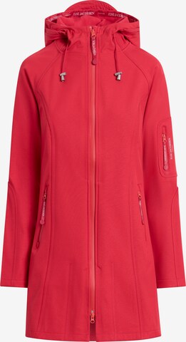 ILSE JACOBSEN Performance Jacket 'RAIN37B' in Red: front