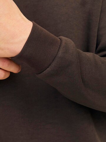 Sweat-shirt 'JJEBradley' JACK & JONES en marron